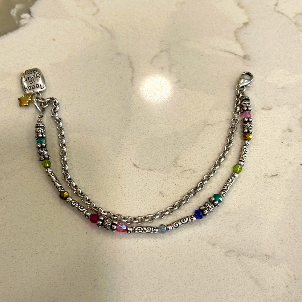 Brighton multi stone bracelet.